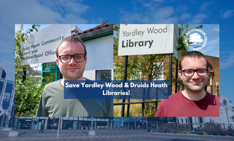 save yardley wood & druids heath libraries