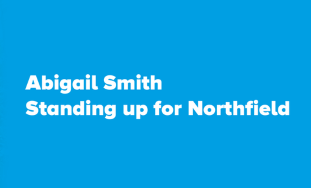 Abigail Smith Standing up for Northfield