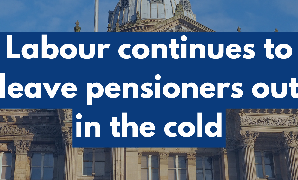 Labour continue to leave pensioners out in the cold