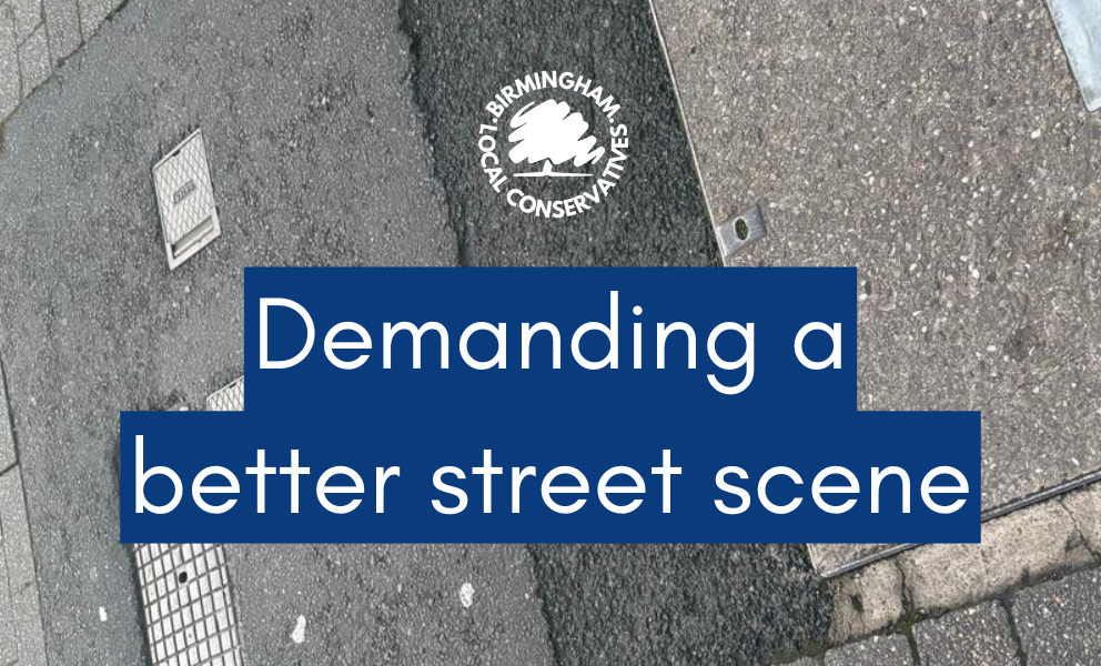 demanding a better street scene