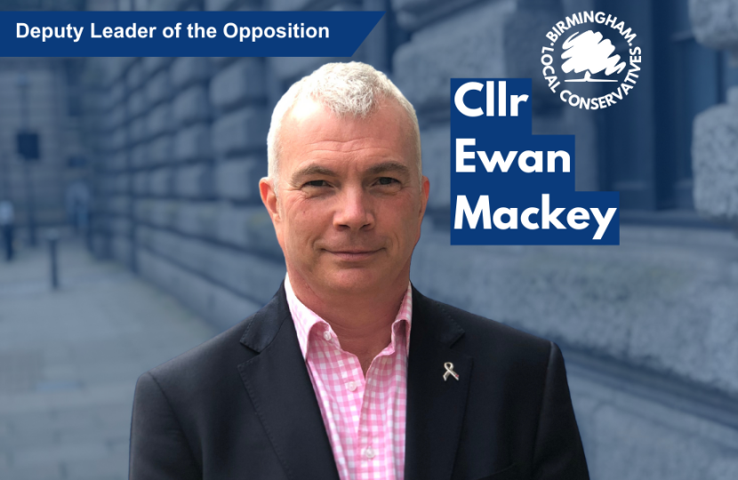 Cllr Ewan Mackey - Deputy Leader of the Opposition