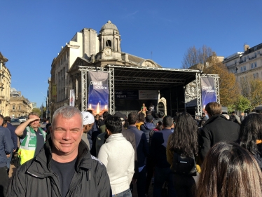 Cllr Ewan Mackey at Birmingham’s 2nd Diwali in the Square