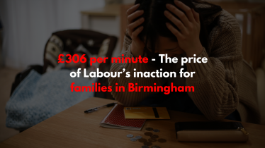 £306 per minute - the price of Labour's inaction