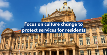 Focus on culture change to protect services for residents