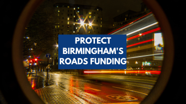 Protect Birmingham's roads funding